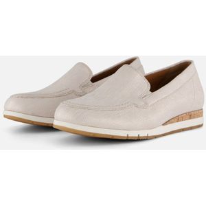 Gabor Instappers Wit Nubuck - Dames