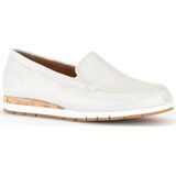 Gabor Instappers Wit Nubuck - Dames