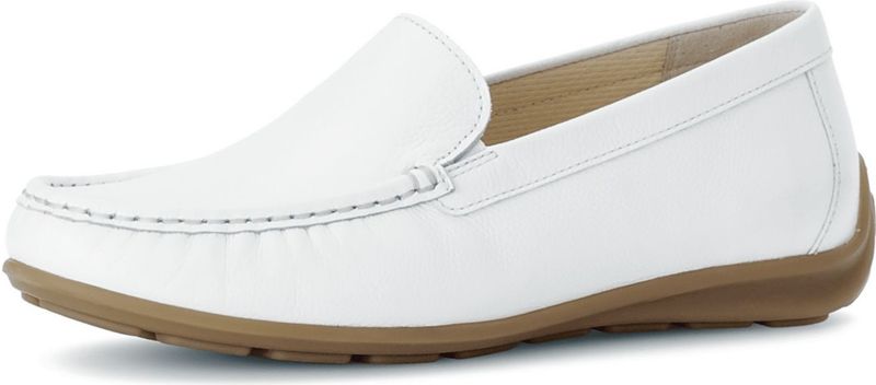 Gabor - Loafers - Wit - Gladleer