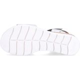 Gabor - Sandalen - Grijs - Leer - Zilveren Metallic