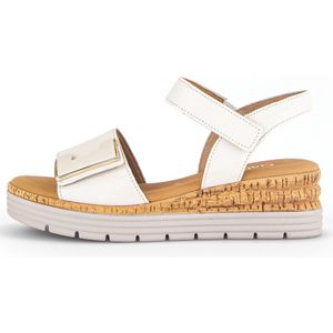 Gabor Dames Sandaal - Creme - G-Breedte - Beige