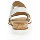 Gabor - Genua - Sandalen - Wit - Sandaal met Klittenbandsluiting