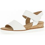 Gabor - Genua - Sandalen - Wit - Sandaal met Klittenbandsluiting