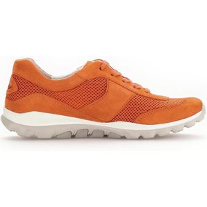 Gabor - Enkellaarsjes - Oranje - Leer - Slip-on Ontwerp - Ronde Neus