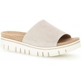 GABOR - Muiltjes - Beige - Leer - Middelhoge Hak