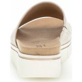 GABOR - Muiltjes - Beige - Leer - Middelhoge Hak
