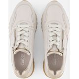 Gabor - Sneakers - Wit - Nubuck - Dames - Comfortabel en Uitneembaar Voetbed