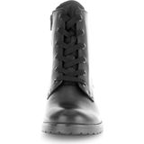 Gabor - Veterlaarsjes - Zwart - Leer - G-wijdte - Hak 40 mm