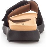 Gabor Pantolette, Plateau, Sommerschuh, Schlappen mit großer Zierschnalle