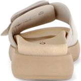 Gabor - Slippers - Lichtbeige - Plateauhak - Klittenbandsluiting