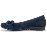 Gabor - Ballerina's - Blauw - Suède - Air Cube Zool