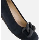 Gabor - Ballerina's - Blauw - Suède - Air Cube Zool
