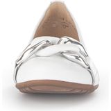 Gabor - Sabia Ballerina's - Wit - Leer - Air Cube Zool met Luchtkussens