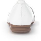 Gabor - Sabia Ballerina's - Wit - Leer - Air Cube Zool met Luchtkussens