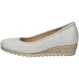 Gabor - Lizard Cheope Bianco/Oro - Ballerina's - Off-white/Ecru