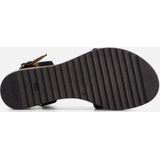 Gabor - Sandalen - Blauw - Nubuck - Verstelbare Gesp - Rubber Zool