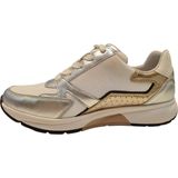Gabor - Rollingsoft Sneakers - Kleur Weiss/Silb/Puder
