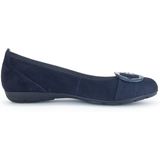 Gabor Ballerina, flache Schuhe, Slipper mit Hovercraft Luftkammern-Laufsohle