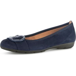 Gabor Ballerina, flache Schuhe, Slipper mit Hovercraft Luftkammern-Laufsohle