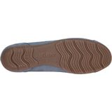 Slipper - Jeansblauw - Lage Schoen - Sleehak - Rond Neus