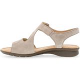 Gabor - Schoenen - Sandalen - Beige - Nubuck Leder