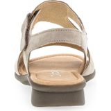 Gabor - Schoenen - Sandalen - Beige - Nubuck Leder