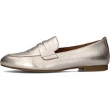 Gabor - Dames Loafers - Geel - Gouden Leer met Glamour Touch