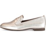 Gabor - Dames Loafers - Geel - Gouden Leer met Glamour Touch