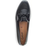 Gabor - Jangle Loafers - Zwart - Leer - Slip-on Ontwerp