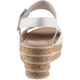 GABOR - Sandaal - Nude/Zwart - Dierenprint - Met Plateau