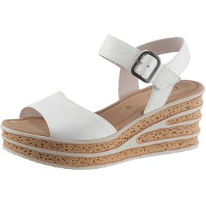 GABOR - Sandaal - Nude/Zwart - Dierenprint - Met Plateau