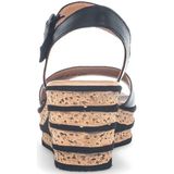 Gabor - 651 - Sandalen - Zwart - Met Sleehak