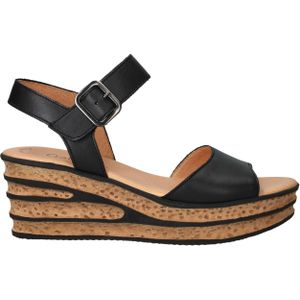 Gabor 651 Sandalen - Met Sleehak - Dames - Zwart - Maat 44