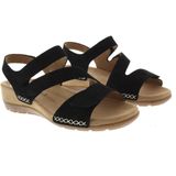 Gabor - Dames Sandalen - Platina - Leer - Klittebanden