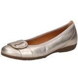 Gabor - Ballerina's - Goudkleur - Metallic - Platte Instappers met Hovercraft Zool