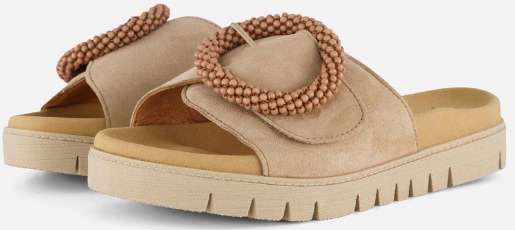 Gabor Sandalen beige Suede - Dames - Maat 36