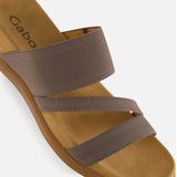 Gabor - Muiltjes - Beige - Elastische Band - Comfortabele Zool