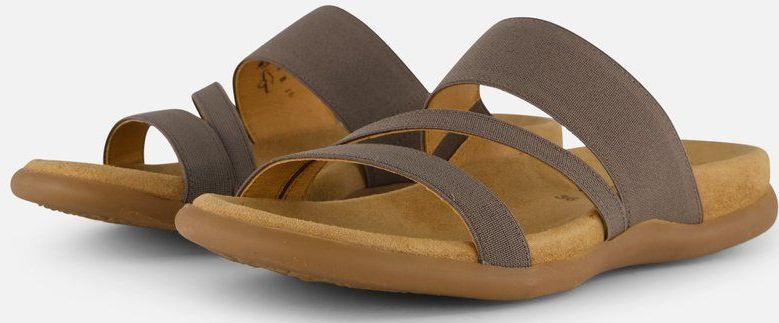 Gabor - Muiltjes - Beige - Elastische Band - Comfortabele Zool