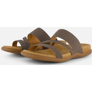 Gabor - Muiltjes - Beige - Elastische Band - Zachte Zool