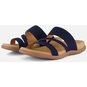 Gabor - Slippers - Nachtblauw - Leren Voering - Sleehak