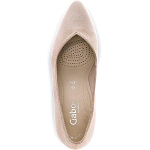 Gabor - 62.152.33 - Pump - Beige - Calfssuede - Rubberzool