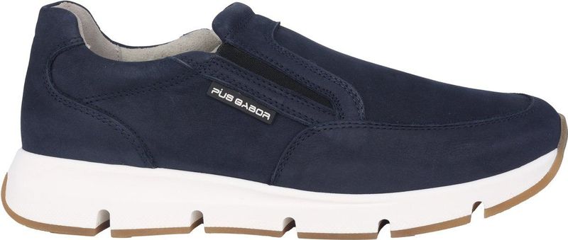 Pius Gabor - 1022.15.02 - Heren Sneaker - Blauw - Nubuck en Textiel