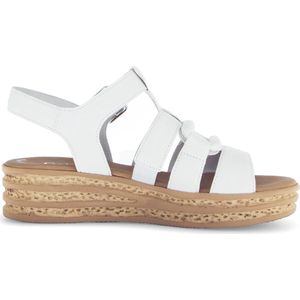 Gabor - Dames Sandalen - Wit - Leer