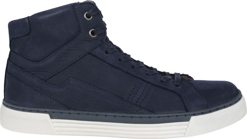 Gabor - High Top Sneakers - Blauw - Leer