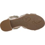 Gabor - Hoge Hak Sandalen - Geel - Leer - Verstelbare Bandjes