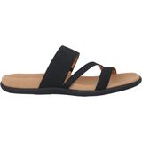 Gabor - Dames Schoenen - Zwart - Leer - Elastisch Textiel