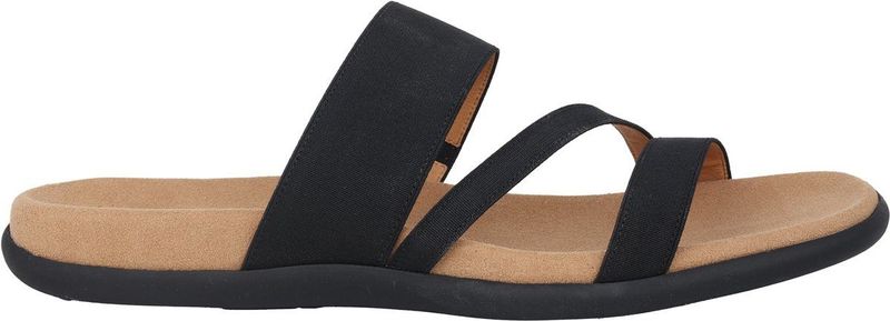 Gabor - Dames Schoenen - Zwart - Leer - Elastisch Textiel