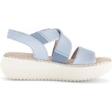 Gabor - Trendy Sandaal - Blauw - Leer