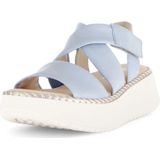 Gabor - Trendy Sandaal - Blauw - Leer