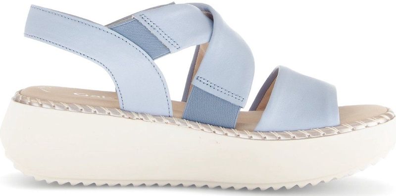 Gabor - Trendy Sandaal - Blauw - Leer